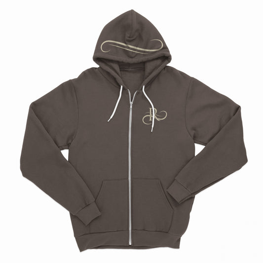 SOVEREIGN SWIRL ZIP HOODIE